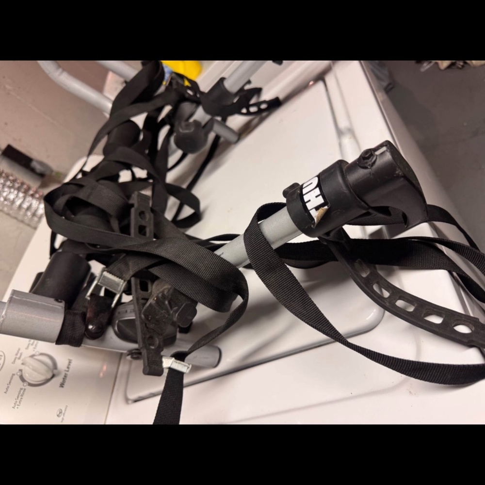 Thule Silver and Black Bike Carrier